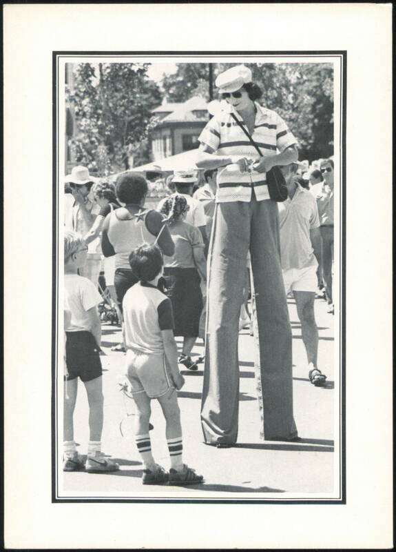 Stilt Walker at Corn Hill Festival, Rochester, New York