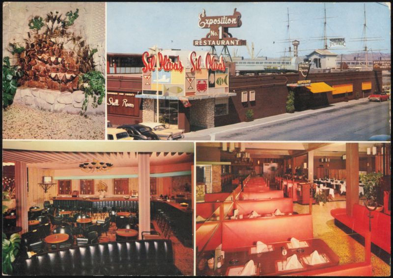 Sil Oliva's Exposition Fish Grotto No. 1 Fisherman's Wharf San Francisco California