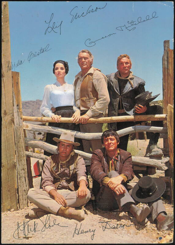 The High Chaparral Cast at Old Tucson, Arizona Movie and Television Advertising