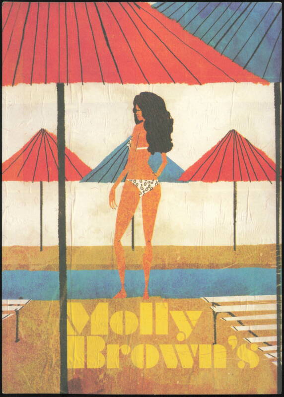 Molly Brown's Restaurant and Lounge Illustration Swimsuits & Pinup