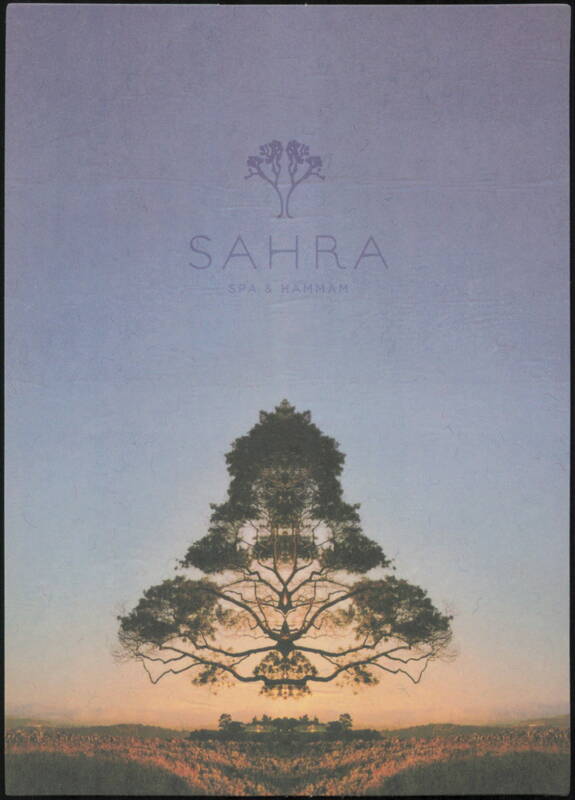 Sahra Spa & Hammam Promotional Card Trees