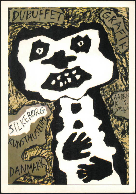 Jean Dubuffet Graphics Exhibition, Silkeborg Kunstmuseum Denmark