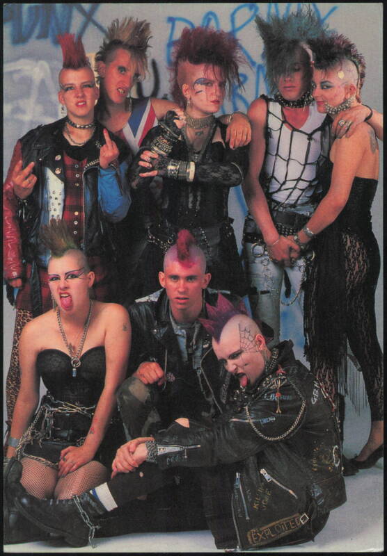 Class of... Punk Rock Youth Group Fashion 1980s Heather Stewart