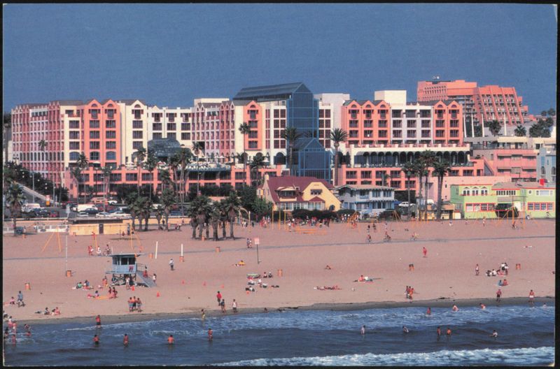 Loews Santa Monica Beach Hotel Exterior View California