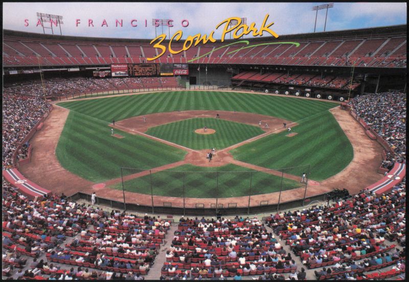 3Com Park Baseball Stadium, San Francisco California