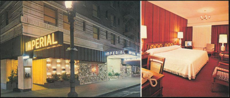 Imperial Hotel, 400 Southwest Broadway at Stark Portland Oregon