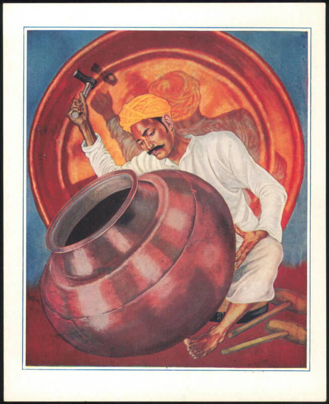 Coppersmith Indian Craftsman by Stowitts Men