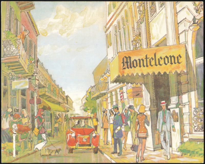 Hotel Monteleone Entrance, Rue Royale, New Orleans Louisiana