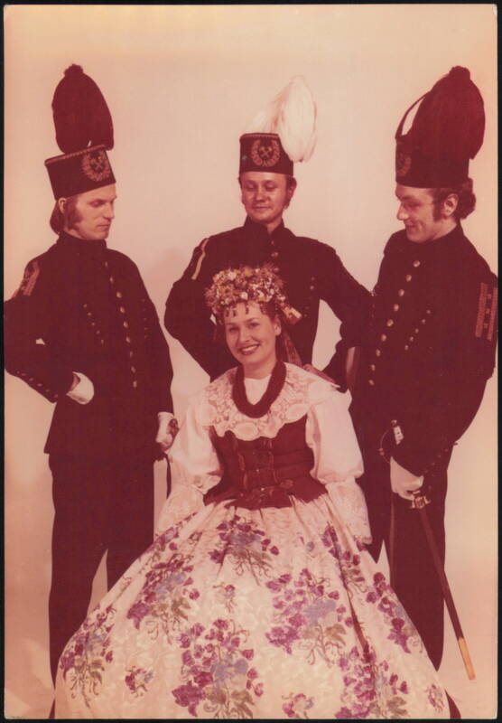 Slask Song and Dance Ensemble Performers in Traditional Dress Poland
