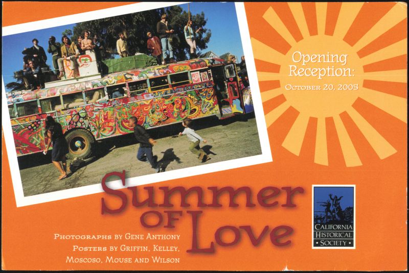 Summer of Love Exhibit Opening Reception California Historical Society San Francisco