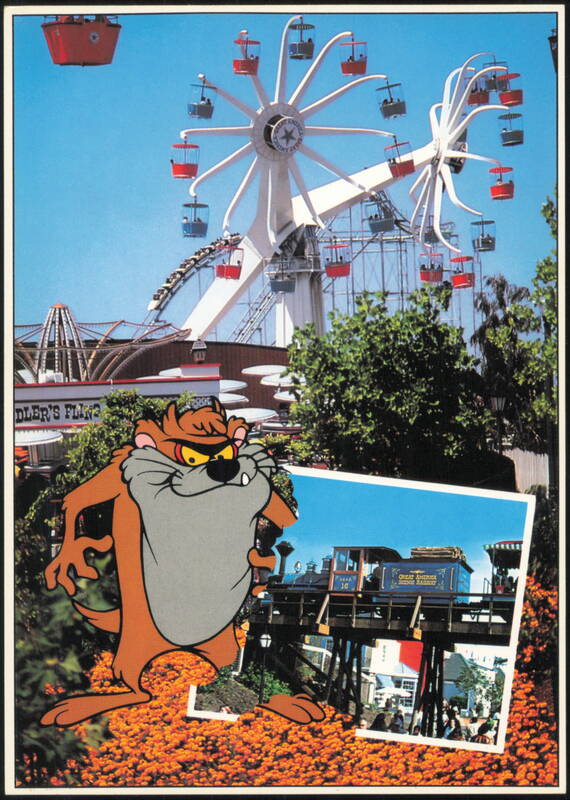 Marriott's Great America Sky Whirl and Scenic Railway Santa Clara California