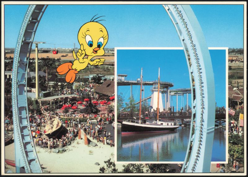 Marriott's Great America Yankee Harbor with Tweety Bird Santa Clara California
