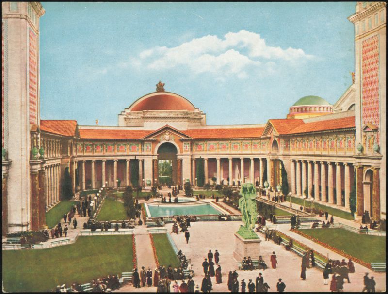 Court of Palms, Panama-Pacific International Exposition San Francisco California