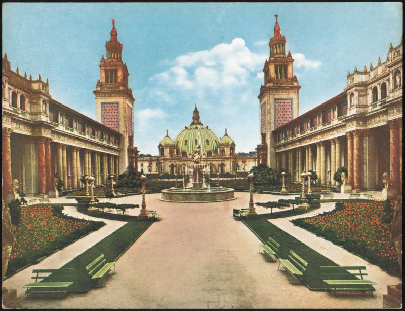 Court of Flowers, Panama-Pacific International Exposition San Francisco California