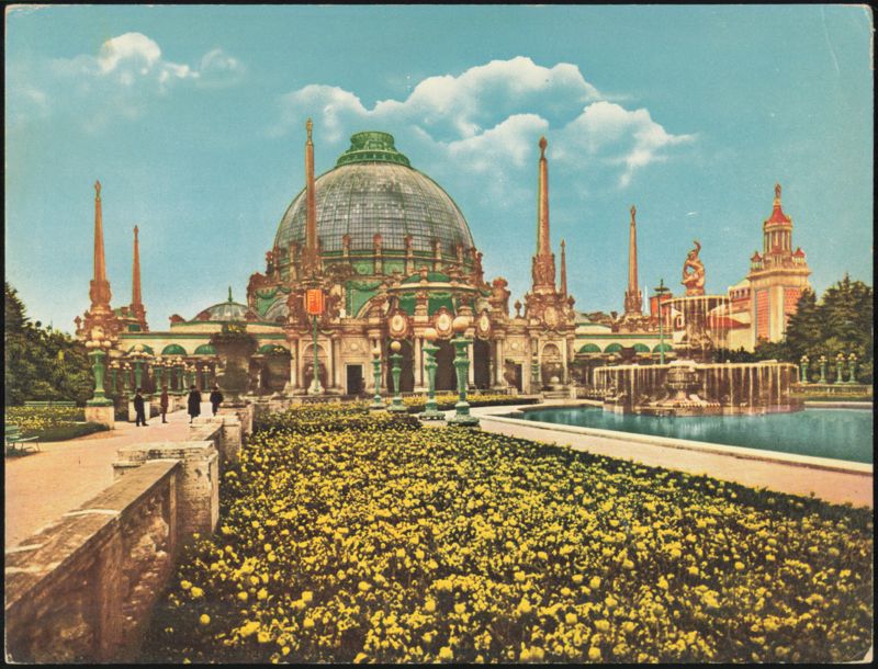 Palace of Horticulture, Pan-Pacific International Expo San Francisco California