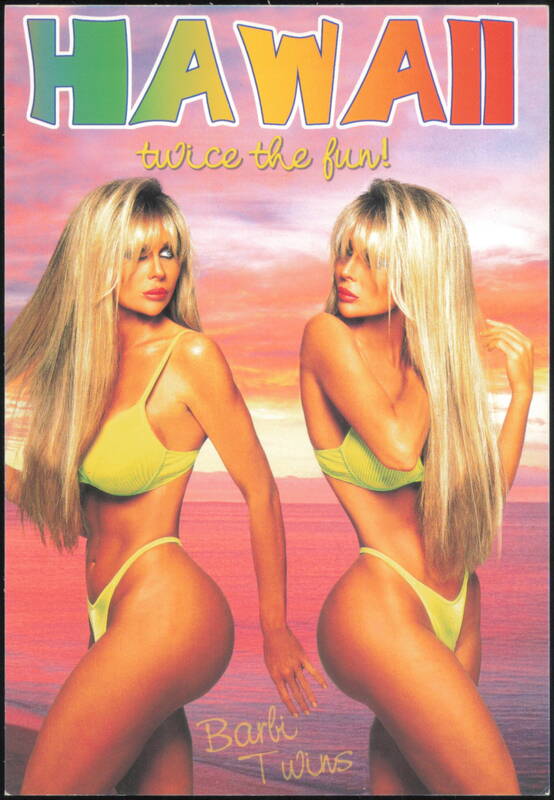 Barbi Twins Hawaii Twice the Fun Beach Promotional
