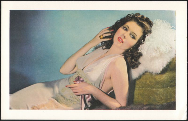 Ann Miller Hurrell Girls Esky-Card for Esquire Magazine