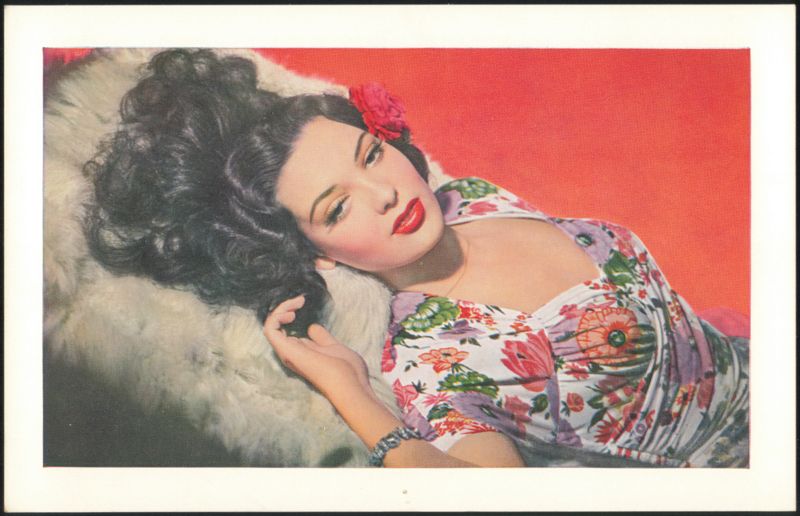 Linda Darnell Hurrell Girls Esky-Card Esquire Magazine