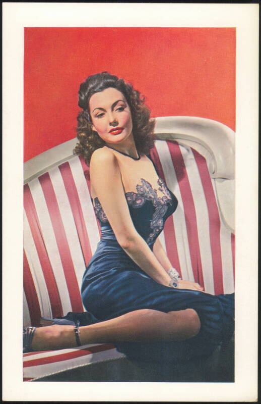 Lynn Bari, Hurrell Girls Set 8 Card 6, Esquire Magazine