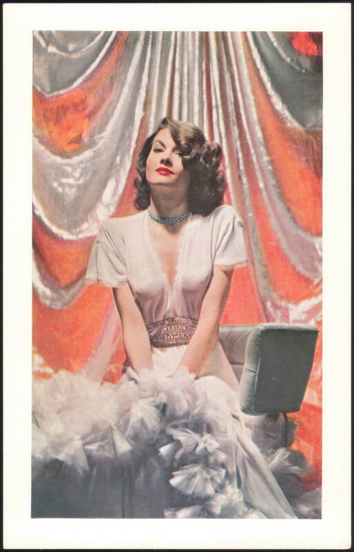 Hurrell Girls MGM Eve Whitney Esquire Magazine 1943