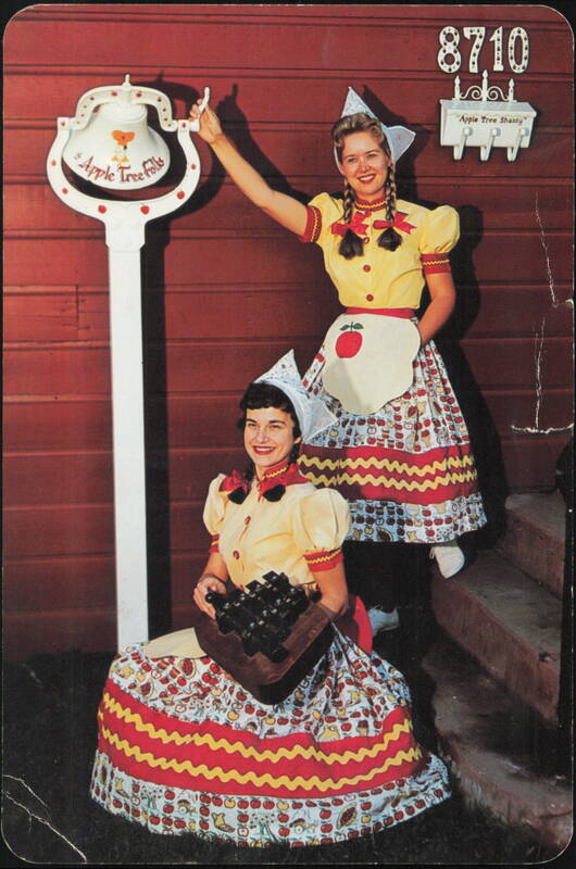 Apple Tree Shanty Restaurant Smiling Apple Tree Girls Denver Colorado