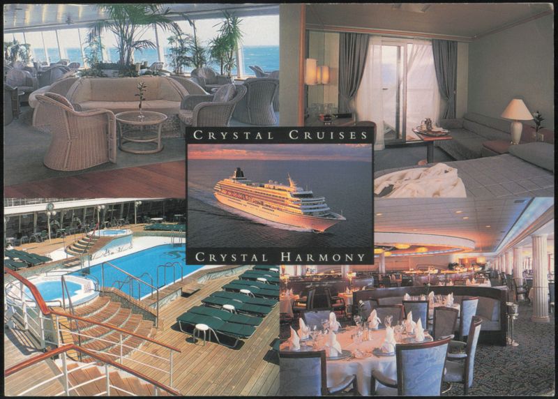 Crystal Cruises Crystal Harmony Ship Interior and Exterior