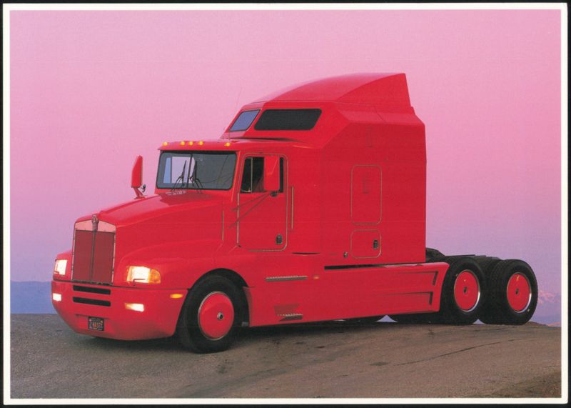 Kenworth Truck with 2 NASTY License Plate Ron Kimball