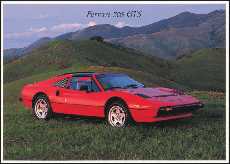 Ferrari 308 GTS Sports Car in Rolling Hills Brad Wagner