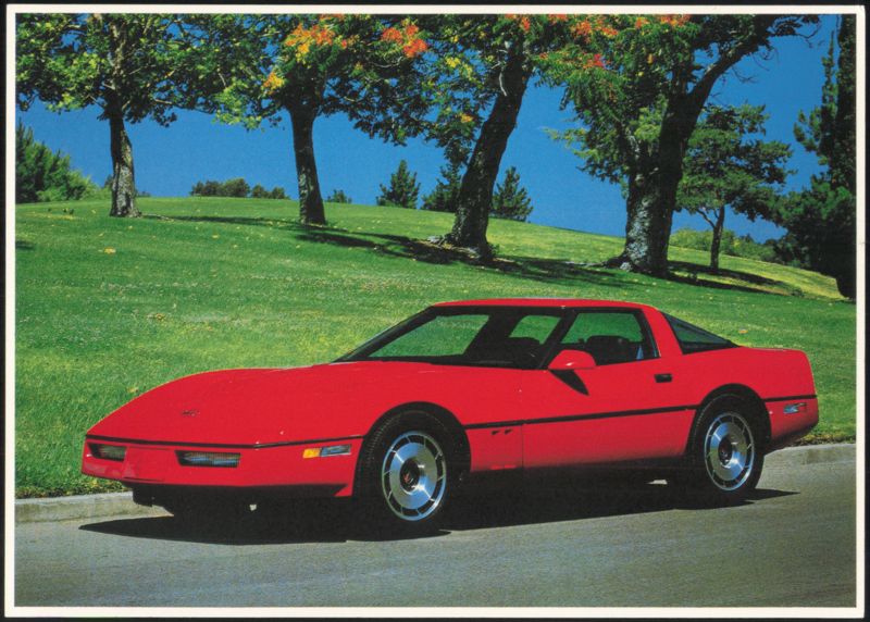 1984 Chevrolet Corvette Red Sports Car Brad Wagner