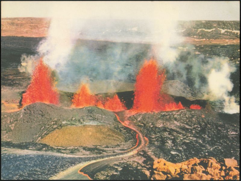 1940 Mauna Loa Eruption, Hawaii National Park Hawaii Volcanoes National Park