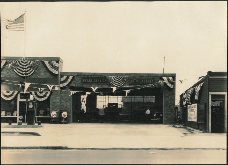 Shell Service Station, Brake Service and Auto Laundry