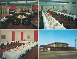 T and J Restaurant, Rosemead, California Large Format Postcard