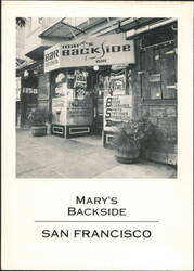 Mary's Backside Bar, 269 12th St. Large Format Postcard