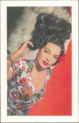 Linda Darnell Hurrell Girls Esky-Card Esquire Magazine Glamour