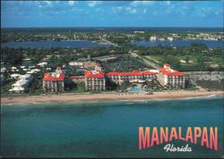 Ritz Carlton Hotel, Manalapan, Florida Large Format Postcard