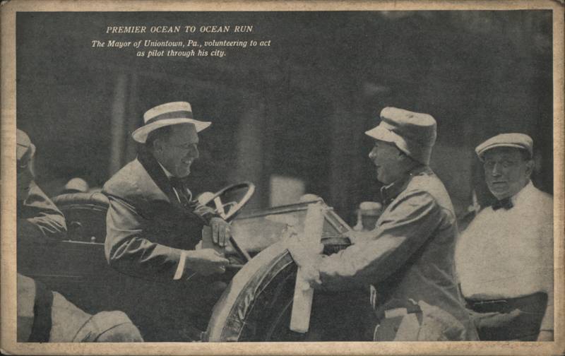 Premier Ocean to Ocean Run, Mayor of Uniontown as Pilot Pennsylvania