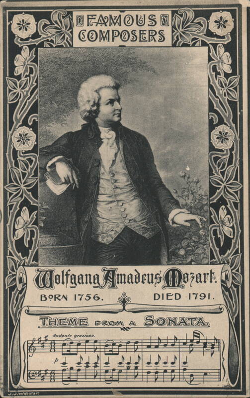 Wolfgang Amadeus Mozart, Famous Composers Sonata Theme