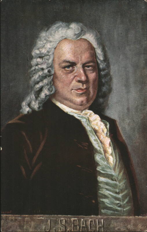 Johann Sebastian Bach Classical Music Composer Portrait
