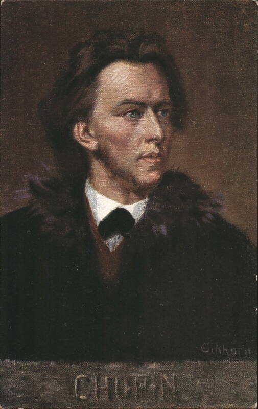 Portrait of Composer Frédéric Chopin by Eichhorn