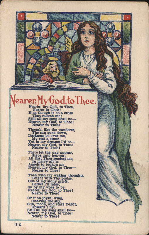 Nearer, My God, to Thee Hymn Lyrics & Stained Glass