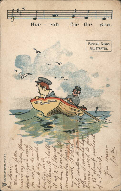 Hurrah for the Sea Popular Songs Illustrated Comic