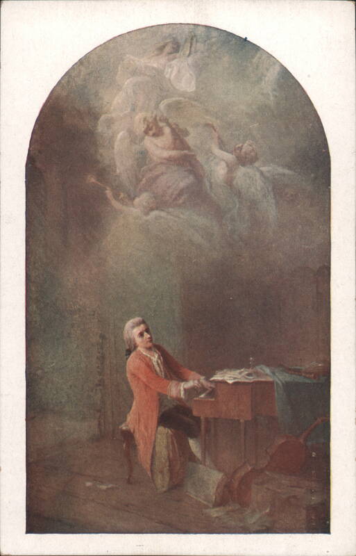 Mozart at Keyboard, 'Präludium' by Rudolf Hansleitner
