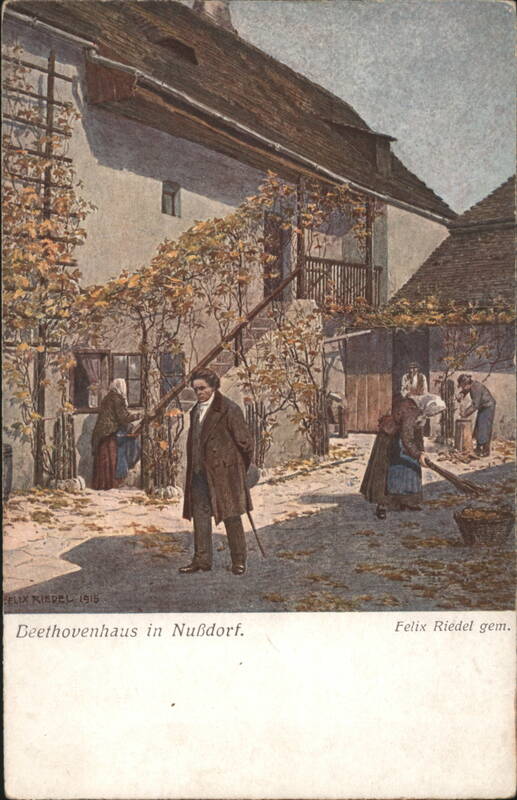 Ludwig van Beethoven at Beethovenhaus in Nußdorf by Riedel Austria