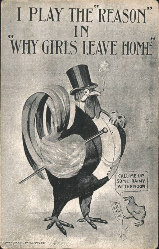 Dapper Rooster "Why Girls Leave Home" Comic