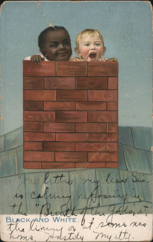 Tuck Little Men & Women Black and White Chimney Babies