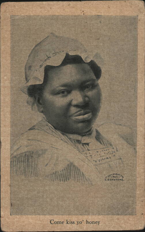 Black Americana Come Kiss Yo' Honey C. Eckstone 1907