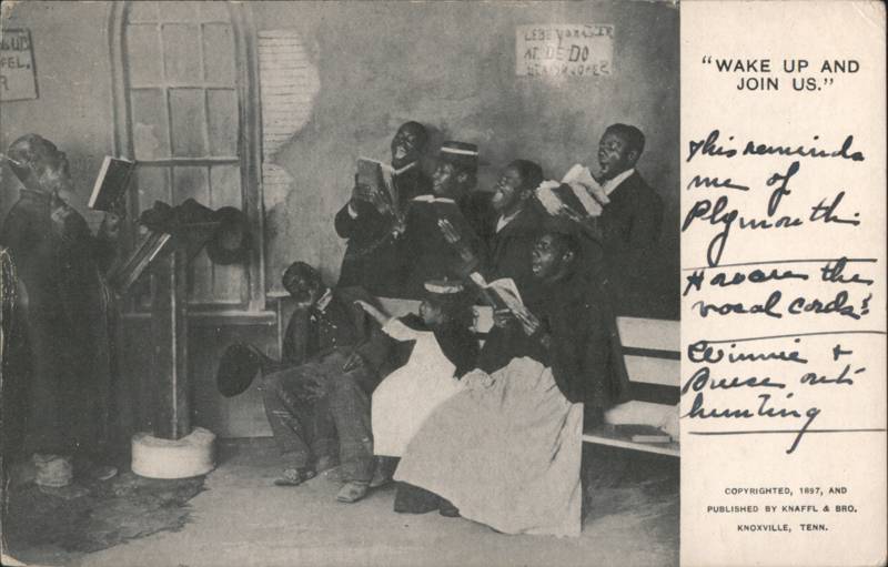 Wake Up and Join Us Black Church Choir & Preacher