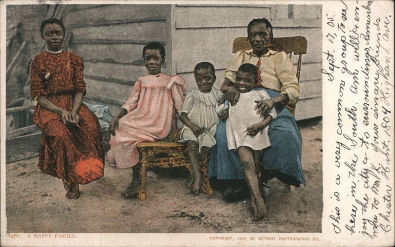 A Happy Family African American Group Detroit Photo 6470
