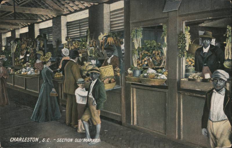 Charleston, S.C. Section Old Market Vegetable Vendors