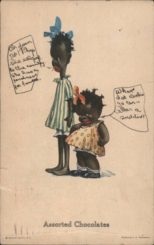 Assorted Chocolates C. H. Twelvetrees Comic Children